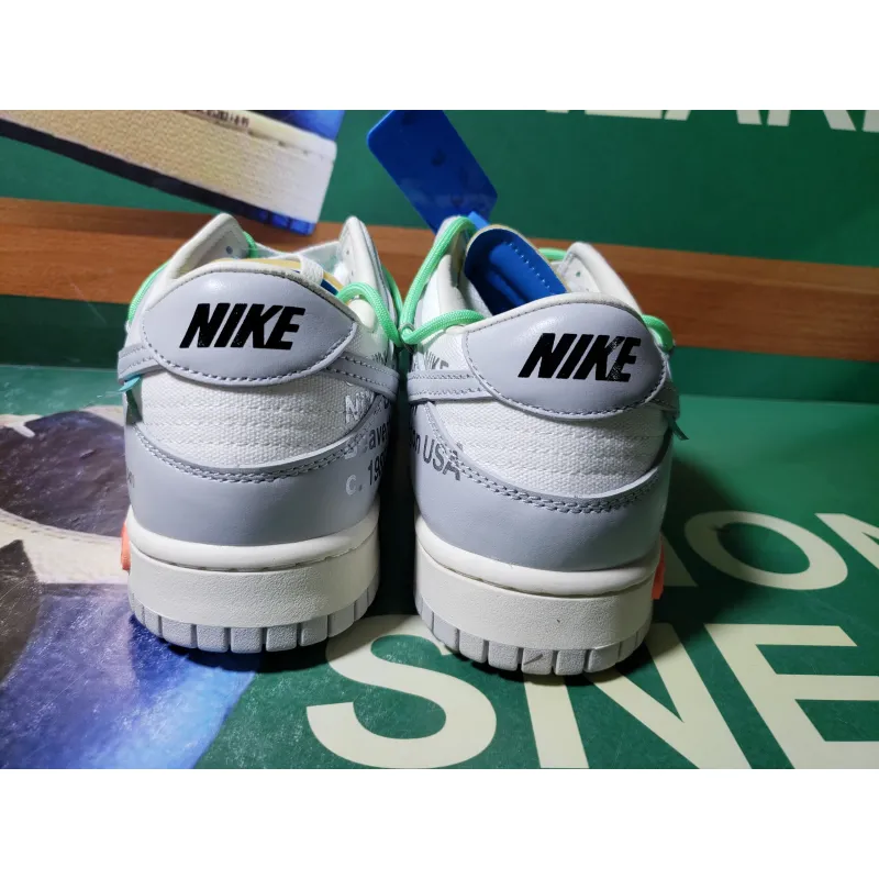 H12 OFF WHITE x Nike Dunk SB Low The 50 NO.26 DM1602-116