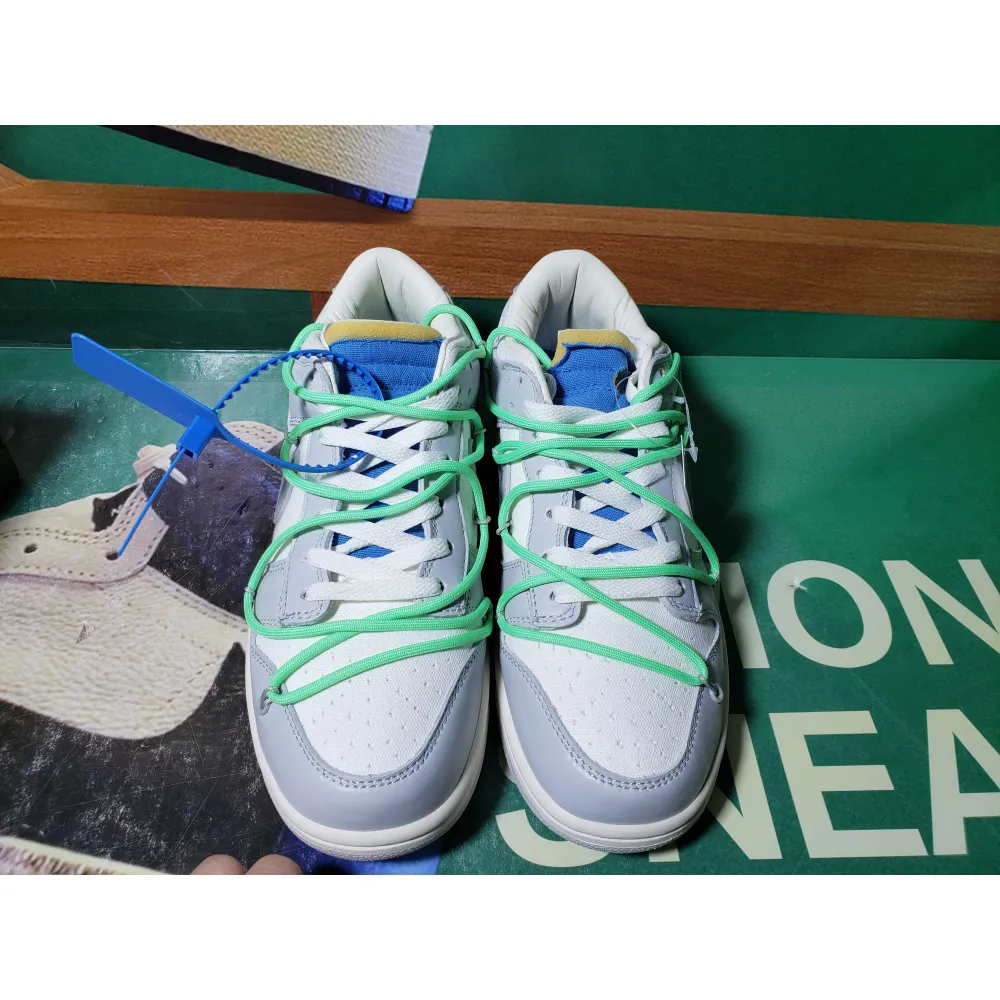 H12 OFF WHITE x Nike Dunk SB Low The 50 NO.26 DM1602-116