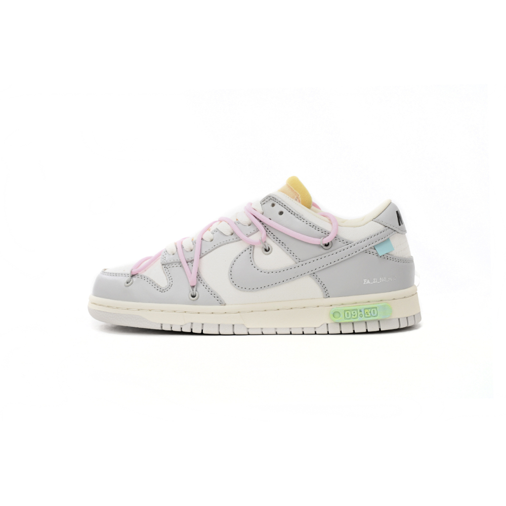 H12 OFF WHITE x Nike Dunk SB Low The 50 NO.09 DM1602-109