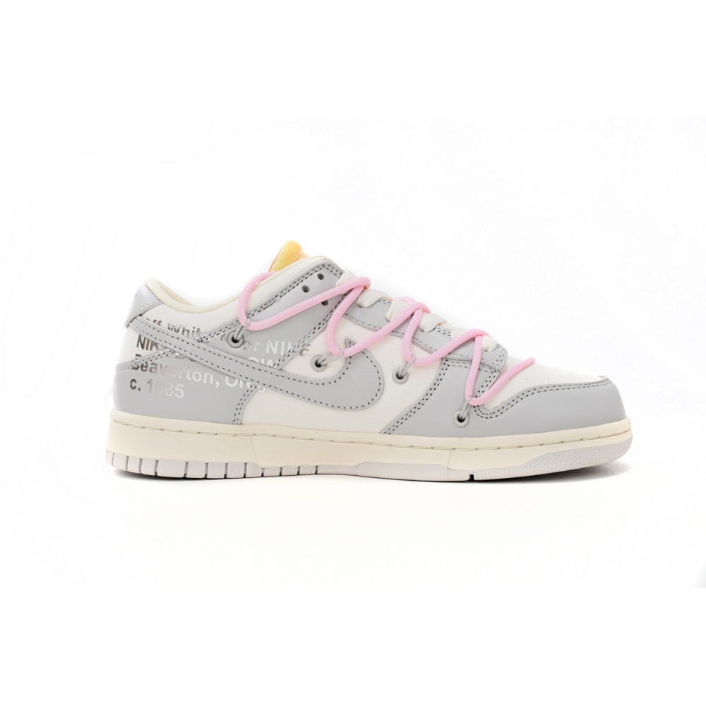 H12 OFF WHITE x Nike Dunk SB Low The 50 NO.09 DM1602-109