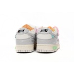 H12 OFF WHITE x Nike Dunk SB Low The 50 NO.09 DM1602-109
