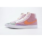 Get Nike Blazer Mid 77 VNTG Green Burgundy Orange CT0715-683