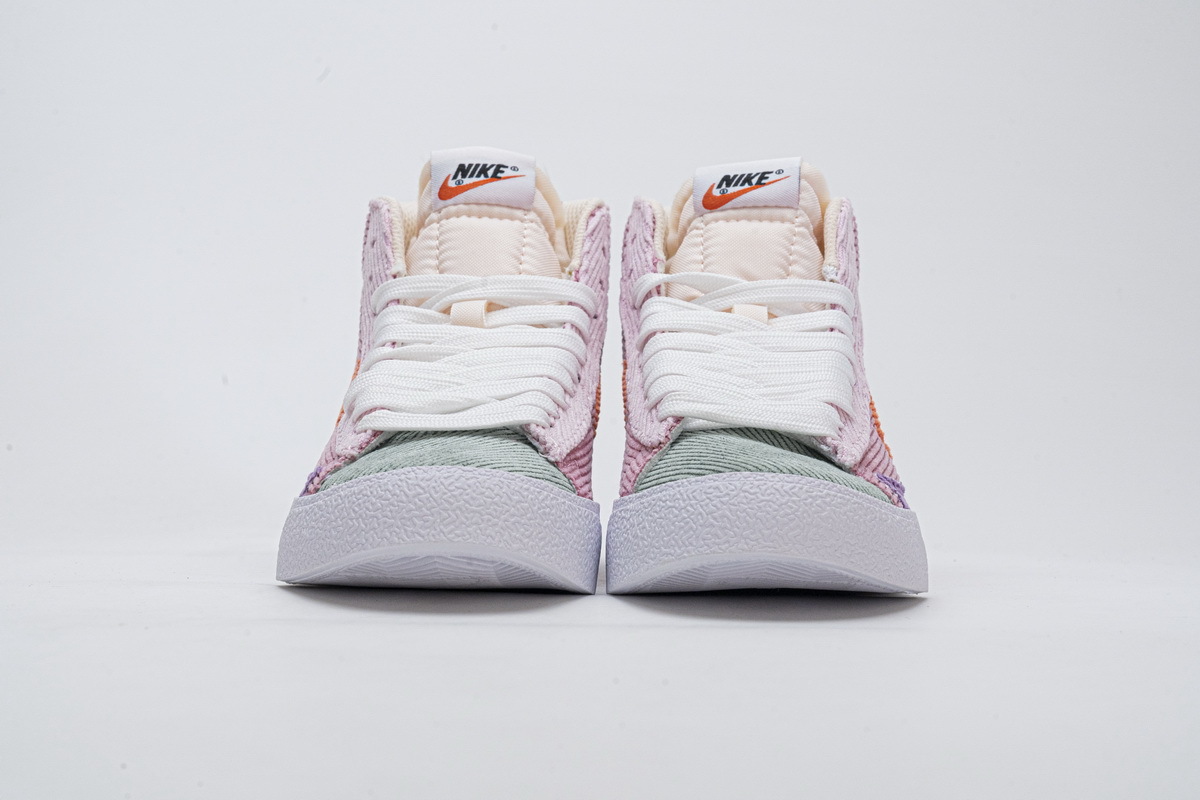 Get Nike Blazer Mid 77 VNTG Green Burgundy Orange CT0715-683