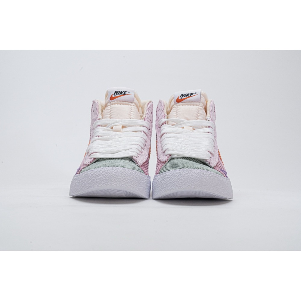 Get Nike Blazer Mid 77 VNTG Green Burgundy Orange CT0715-683