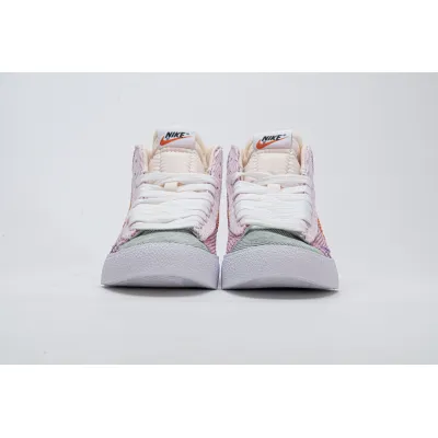 Get Nike Blazer Mid 77 VNTG Green Burgundy Orange CT0715-683 02