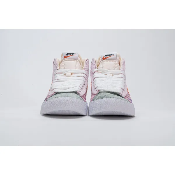Get Nike Blazer Mid 77 VNTG Green Burgundy Orange CT0715-683