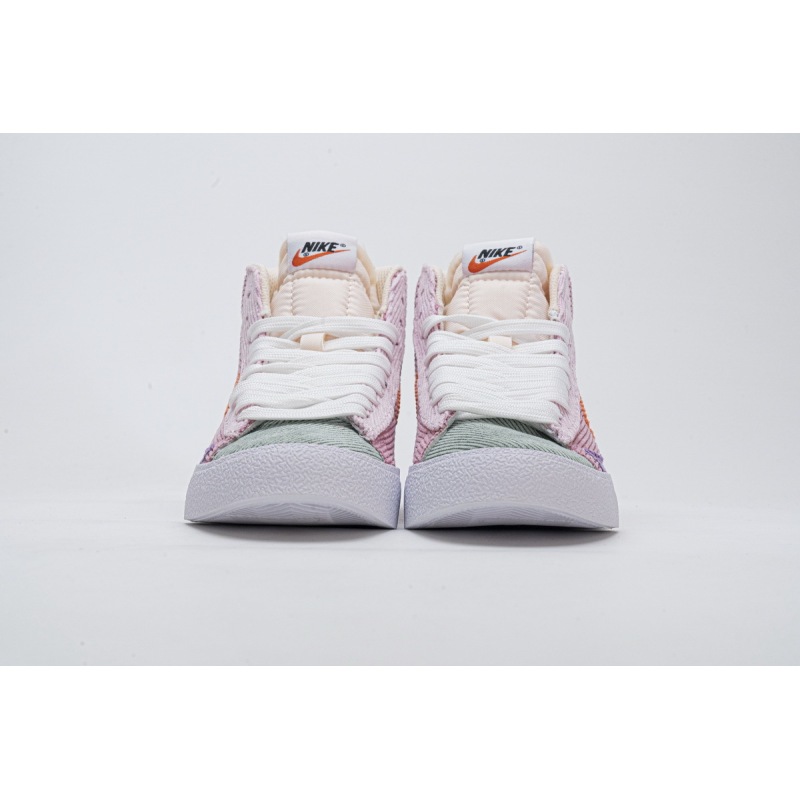 Get Nike Blazer Mid 77 VNTG Green Burgundy Orange CT0715-683