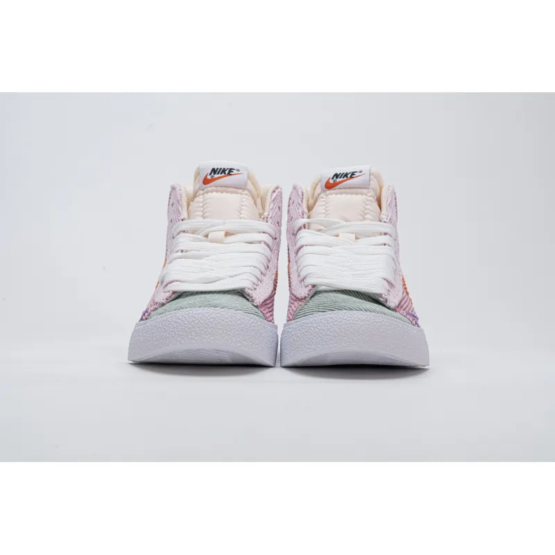 Get Nike Blazer Mid 77 VNTG Green Burgundy Orange CT0715-683