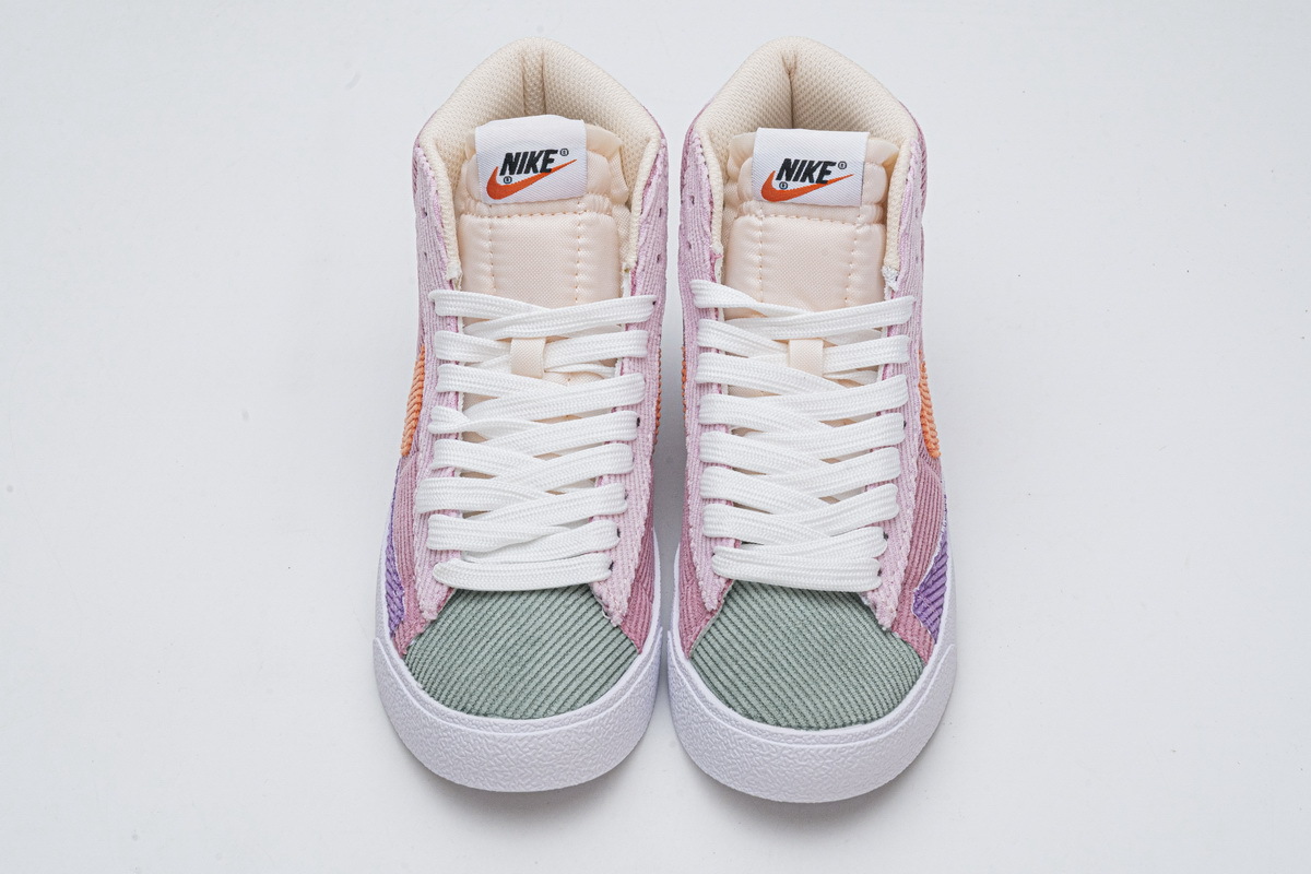 Get Nike Blazer Mid 77 VNTG Green Burgundy Orange CT0715-683