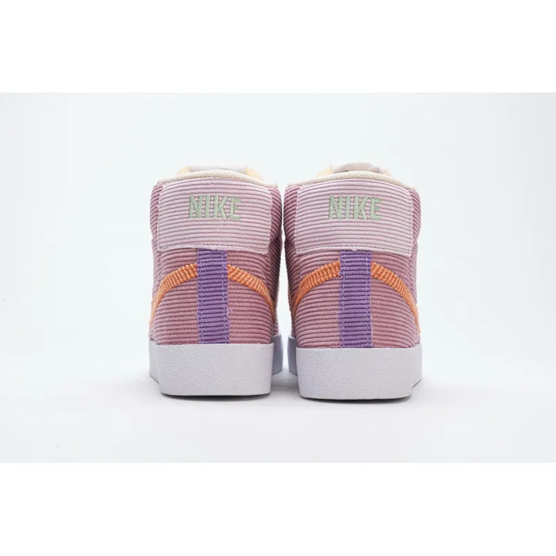 Get Nike Blazer Mid 77 VNTG Green Burgundy Orange CT0715-683