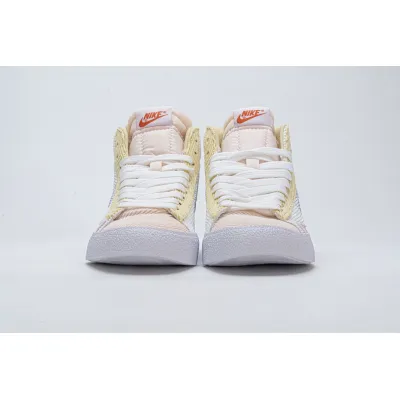 Get Nike Blazer Mid 77 VNTG White Pink Yellow CT0715-148 02