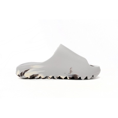 Get Yeezy Slide Enflame Oil Painting White Grey GZ5553 02