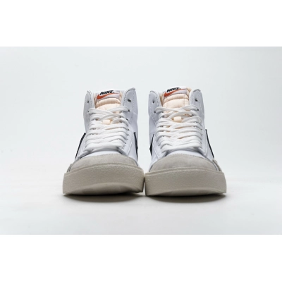 Get Nike Blazer Mid 77 White Black (W) CZ1055-100 02