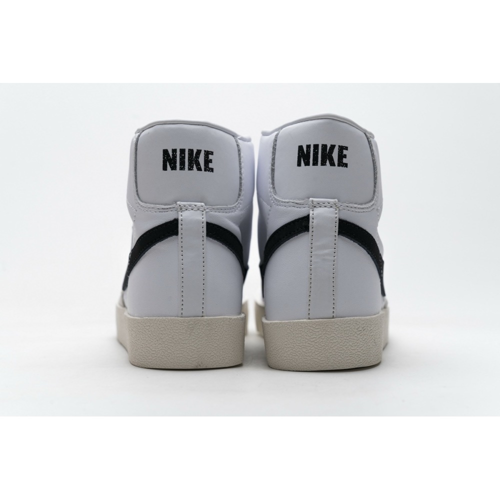Get Nike Blazer Mid 77 White Black (W) CZ1055-100