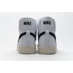Get Nike Blazer Mid 77 White Black (W) CZ1055-100