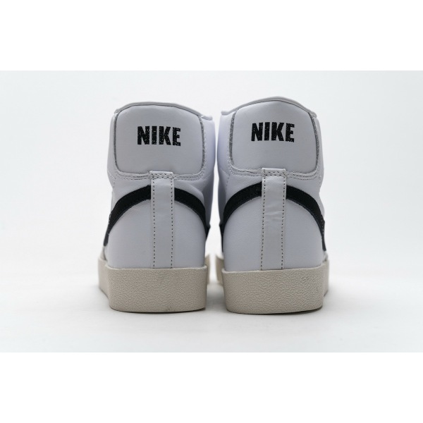 Get Nike Blazer Mid 77 White Black (W) CZ1055-100