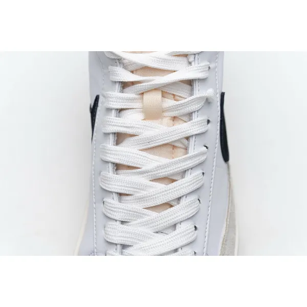 Get Nike Blazer Mid 77 White Black (W) CZ1055-100