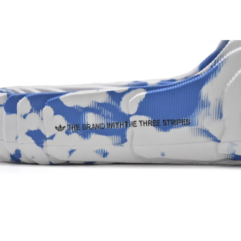 Get adidas originals Adilette 22 Slides Blue White HP6528