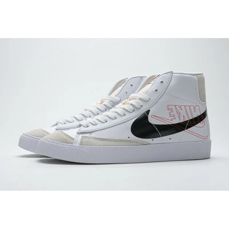 Get Nike Blazer Mid 77 Vintage Reverse Logo DA4651-100
