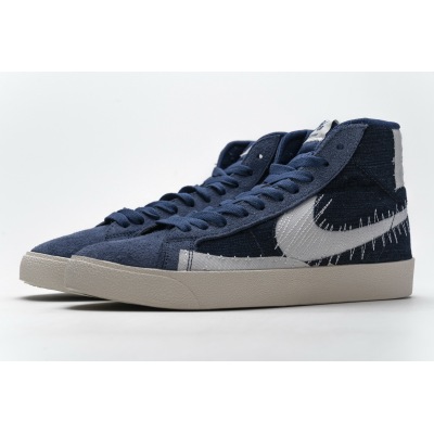 Get Nike SB Zoom Blazer Mid Sashiko Mystic Navy CT0715-400 01