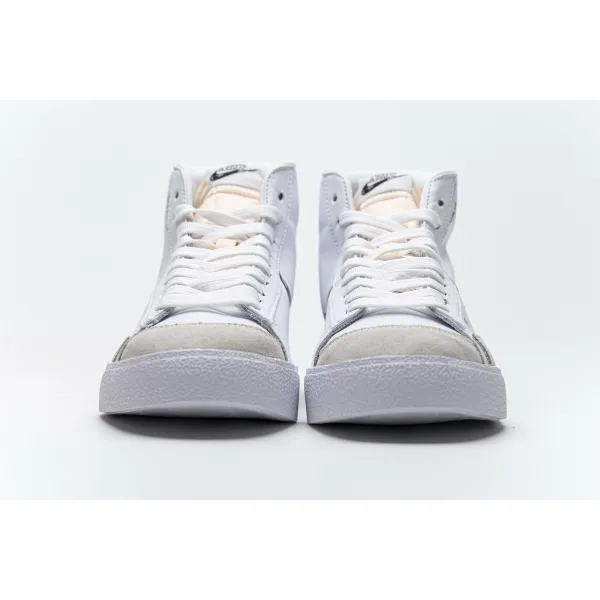 Get Nike Blazer Mid 77 Sketch White Black CW7580-101