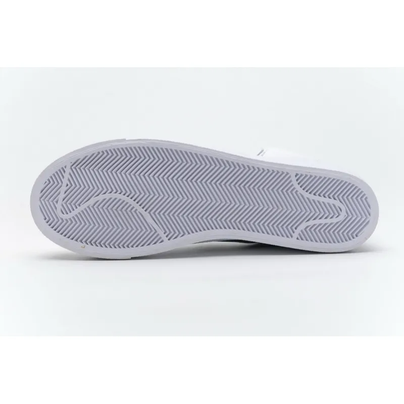 Get Nike Blazer Mid 77 Sketch White Black CW7580-101