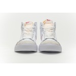 Get Nike Blazer Mid 77 Sketch White Red CW7580-100