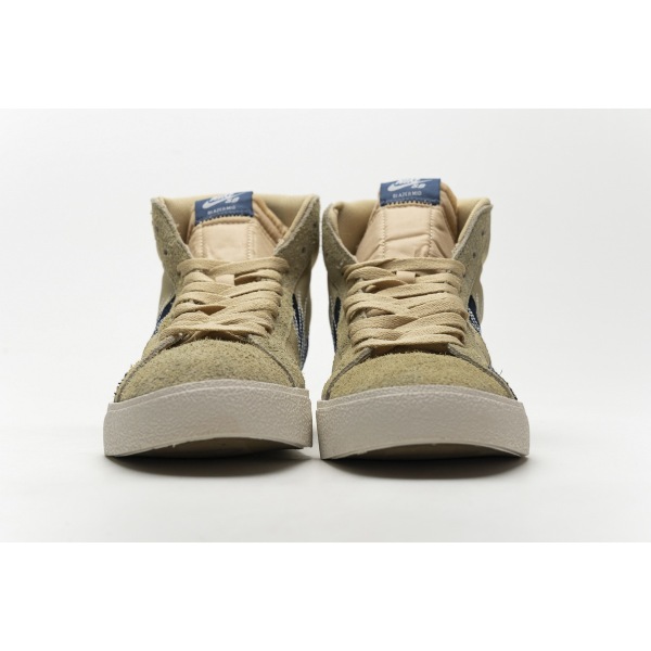Get Nike SB Zoom Blazer Mid Sashiko Sesame CT0715-200