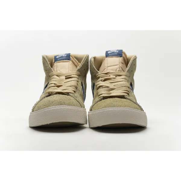 Get Nike SB Zoom Blazer Mid Sashiko Sesame CT0715-200