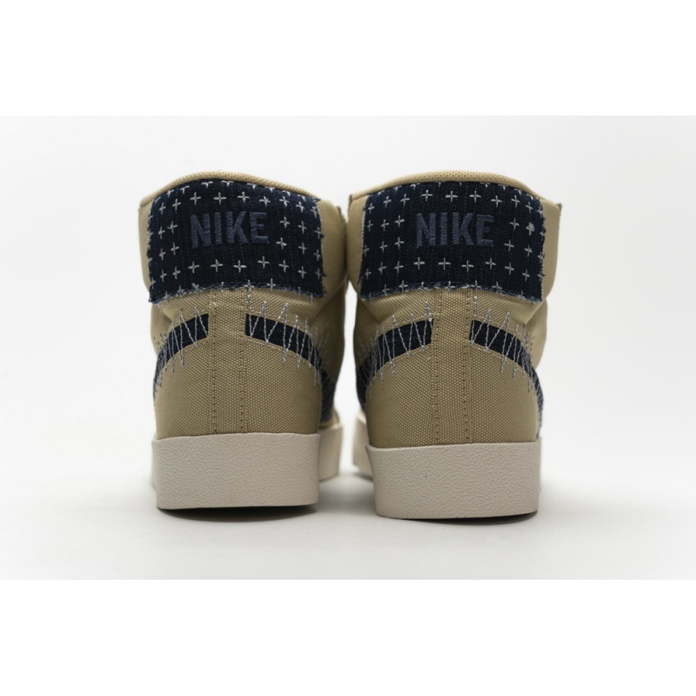 Get Nike SB Zoom Blazer Mid Sashiko Sesame CT0715-200