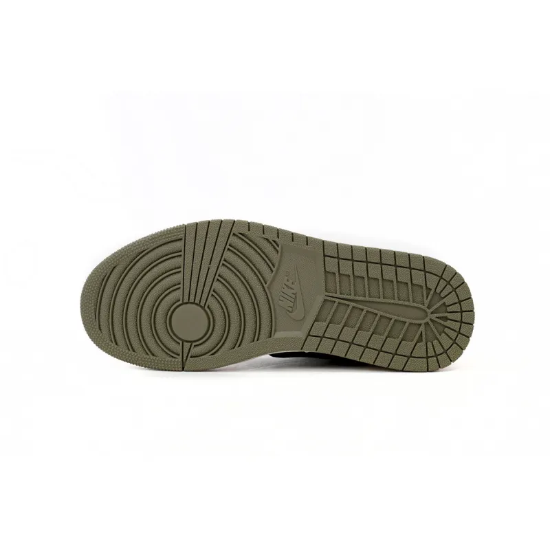 Get Air Jordan 1 Low Army Green AV3918-388