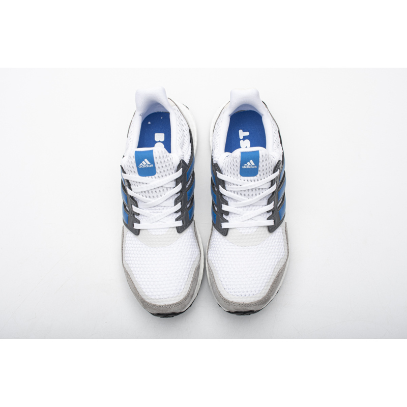 Get Adidas Ultra Boost S&L White True Blue Grey EF0723