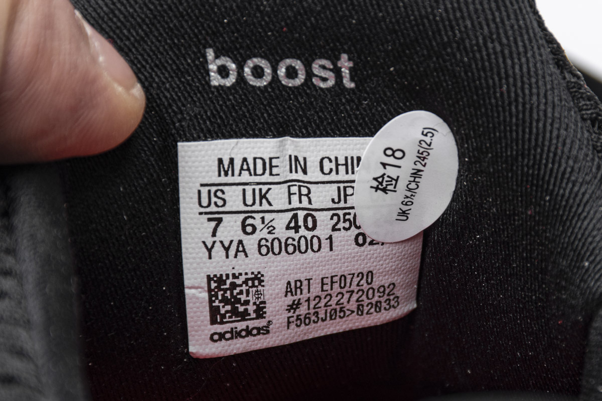 Get Adidas Ultra Boost S&L Black Grey Four Red EF0720