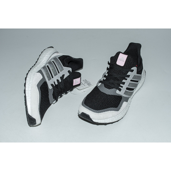 Get Adidas Ultra Boost S&L Black Grey Four Red EF0720