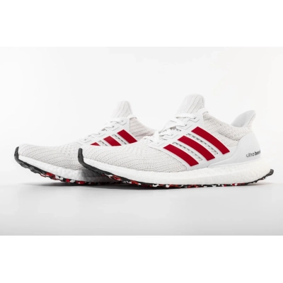 Get Adidas Ultra Boost 4.0 Cloud White Active Red DB3199 01
