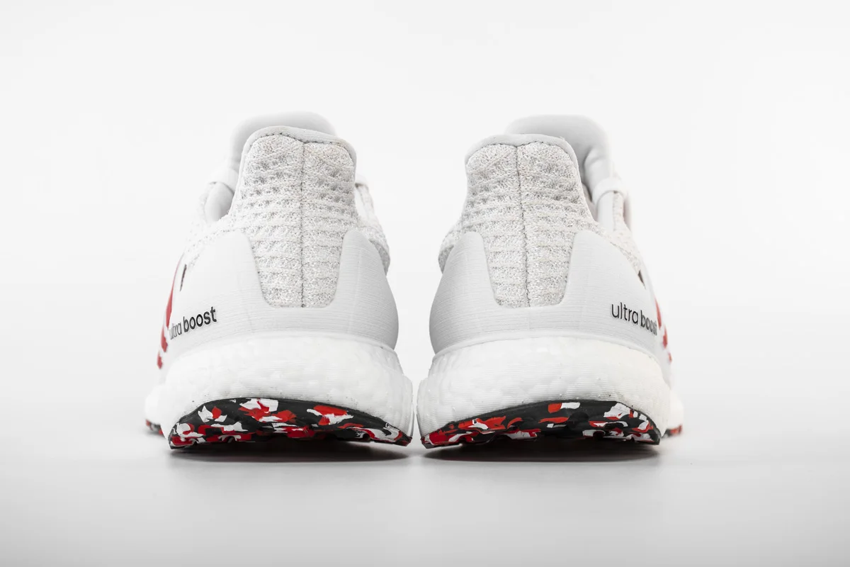 Get Adidas Ultra Boost 4.0 Cloud White Active Red DB3199