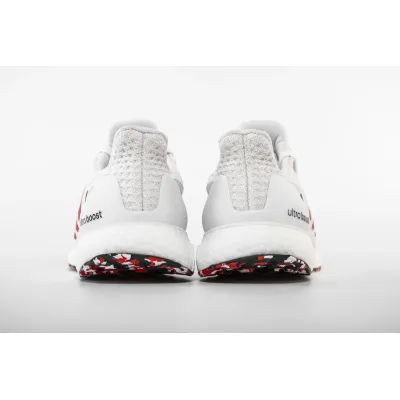 Get Adidas Ultra Boost 4.0 Cloud White Active Red DB3199 02