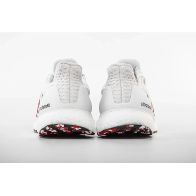 Get Adidas Ultra Boost 4.0 Cloud White Active Red DB3199 02