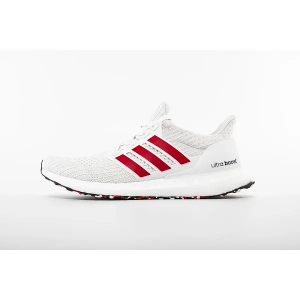 Get Adidas Ultra Boost 4.0 Cloud White Active Red DB3199
