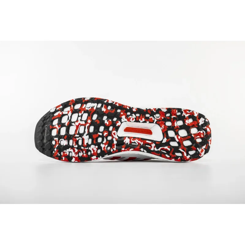 Get Adidas Ultra Boost 4.0 Cloud White Active Red DB3199