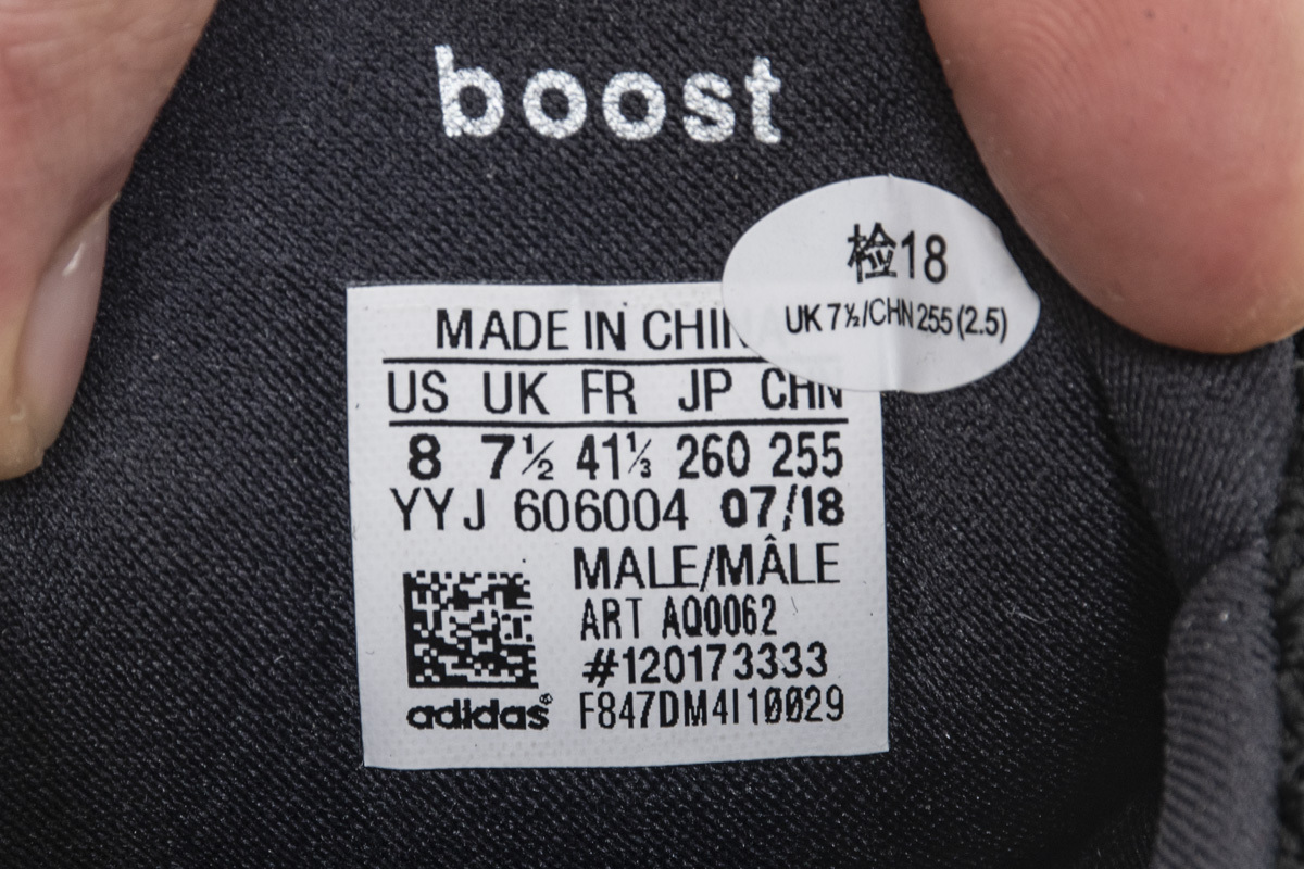 Get Adidas Ultra Boost 4.0 Show Your Stripes Black AQ0062