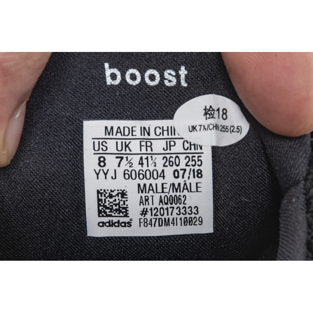 Get Adidas Ultra Boost 4.0 Show Your Stripes Black AQ0062