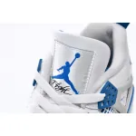 Get Air Jordan 4 Retro "Military Blue" 308497-105