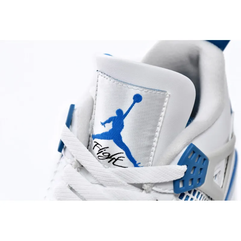 Get Air Jordan 4 Retro "Military Blue" 308497-105
