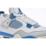 Get Air Jordan 4 Retro "Military Blue" 308497-105