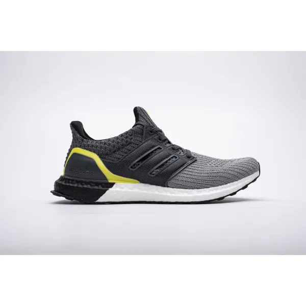 Get Adidas Ultra Boost 4.0 Grey Black Yellow G54003