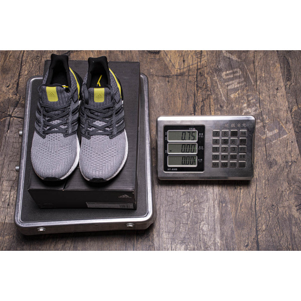 Get Adidas Ultra Boost 4.0 Grey Black Yellow G54003