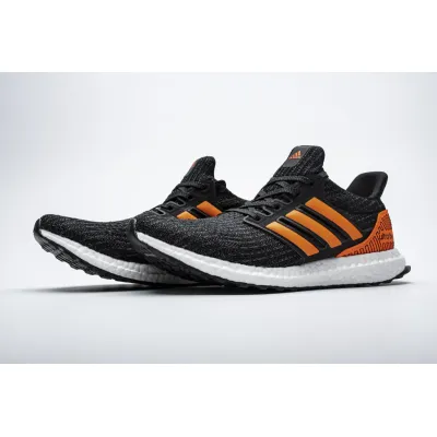 Get Adidas Ultra Boost 4.0 “Core Black/Solar Orange”EH1423 01