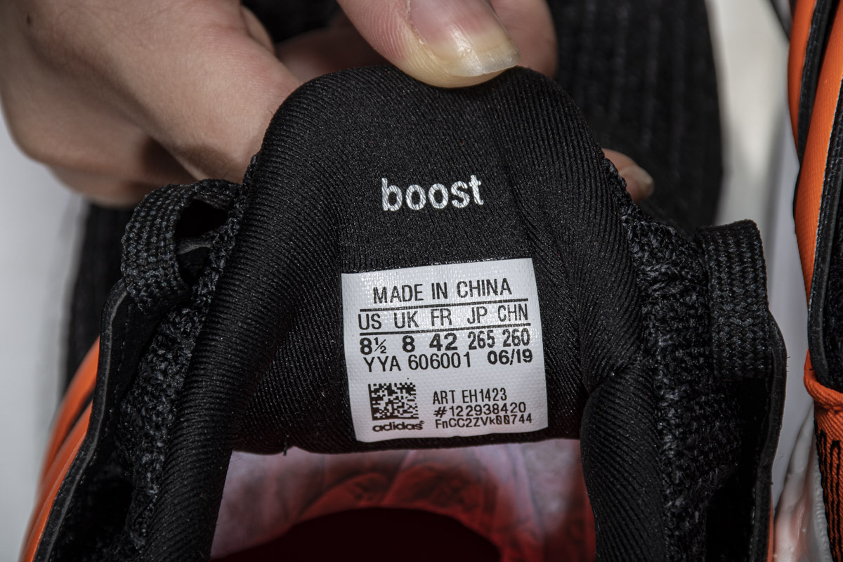 Get Adidas Ultra Boost 4.0 “Core Black/Solar Orange”EH1423