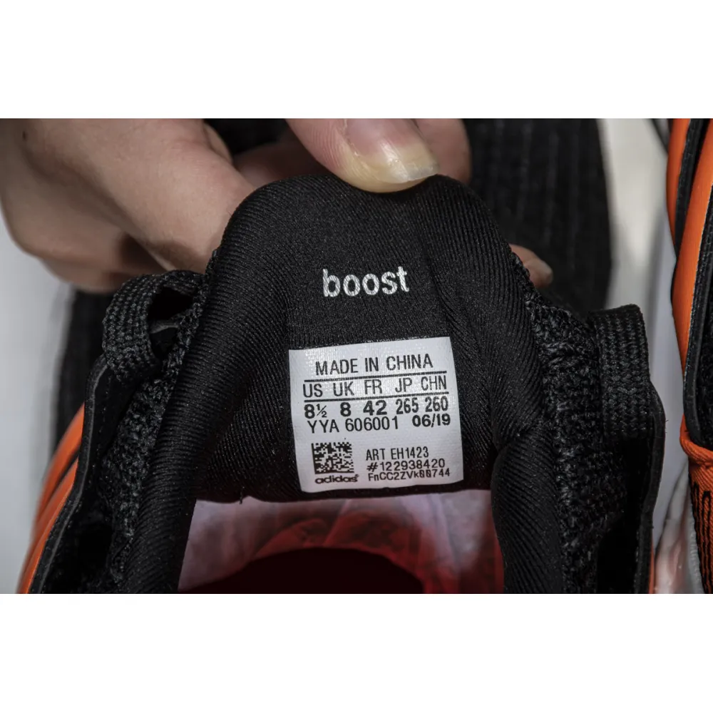 Get Adidas Ultra Boost 4.0 “Core Black/Solar Orange”EH1423